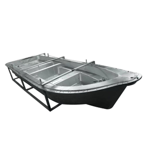 Rotational mold plastic boat