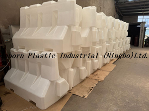 Rotational water traffic barrier