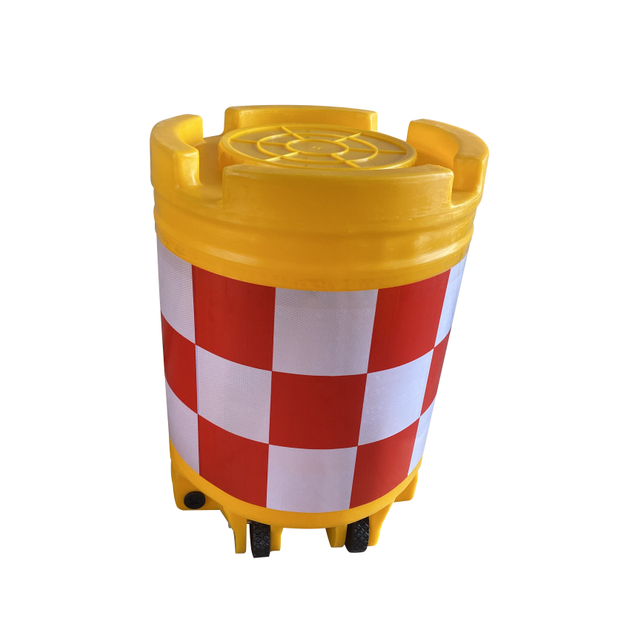 Rotational product plastic Water Barrel with wheels